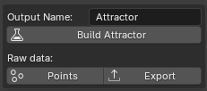 Attractor Builder – Output section